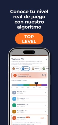 Top Racket: Pádel, Tenis y más screenshot
