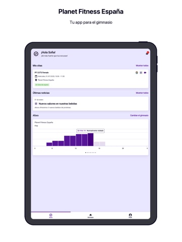 Planet Fitness España iPad screenshot 1