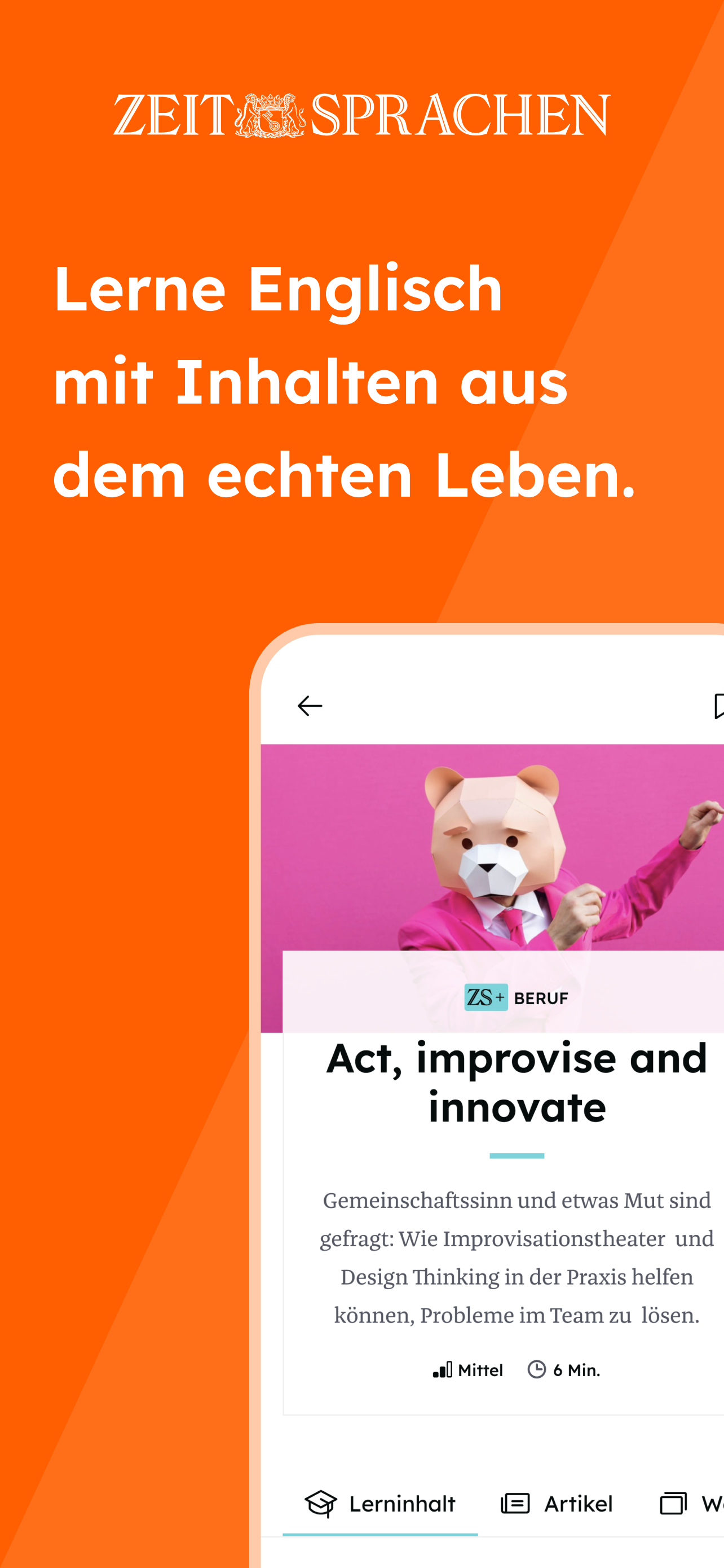 Lerne Englisch - ZEIT SPRACHEN