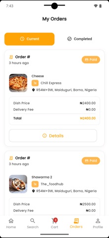 Foodbyte screenshot
