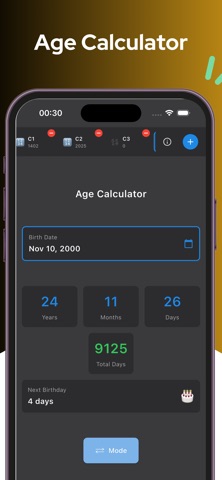 InfiniCalc Split Pro screenshot
