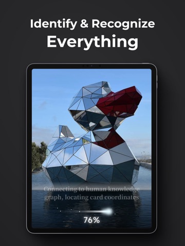 GazeGo: AI Vision Identifier iPad screenshot