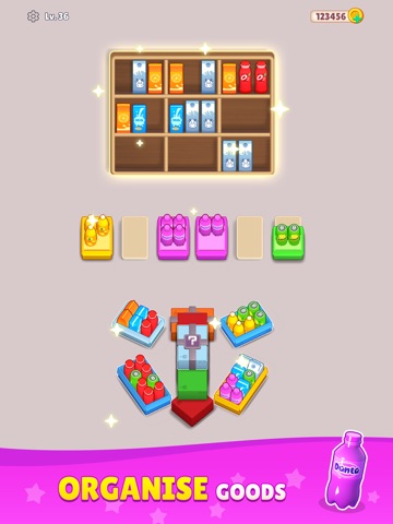 Goods Packing Up: Match & Sort iPad screenshot