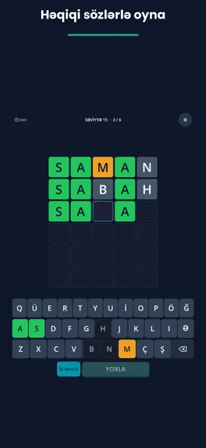WordTap: Söz Oyunu və Tapmaca screenshot 2