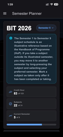 MUST Student Planner Screenshot 3 of 10