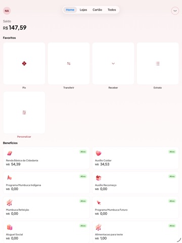 Mumbuca iPad screenshot
