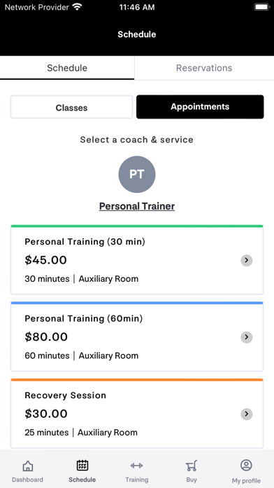 Switch Fitness Screenshot