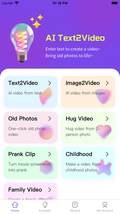 Text2Video-Venom&AI hug Photos Screenshot
