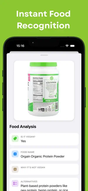 Is It Vegan? AI Food Scanner screenshot 2