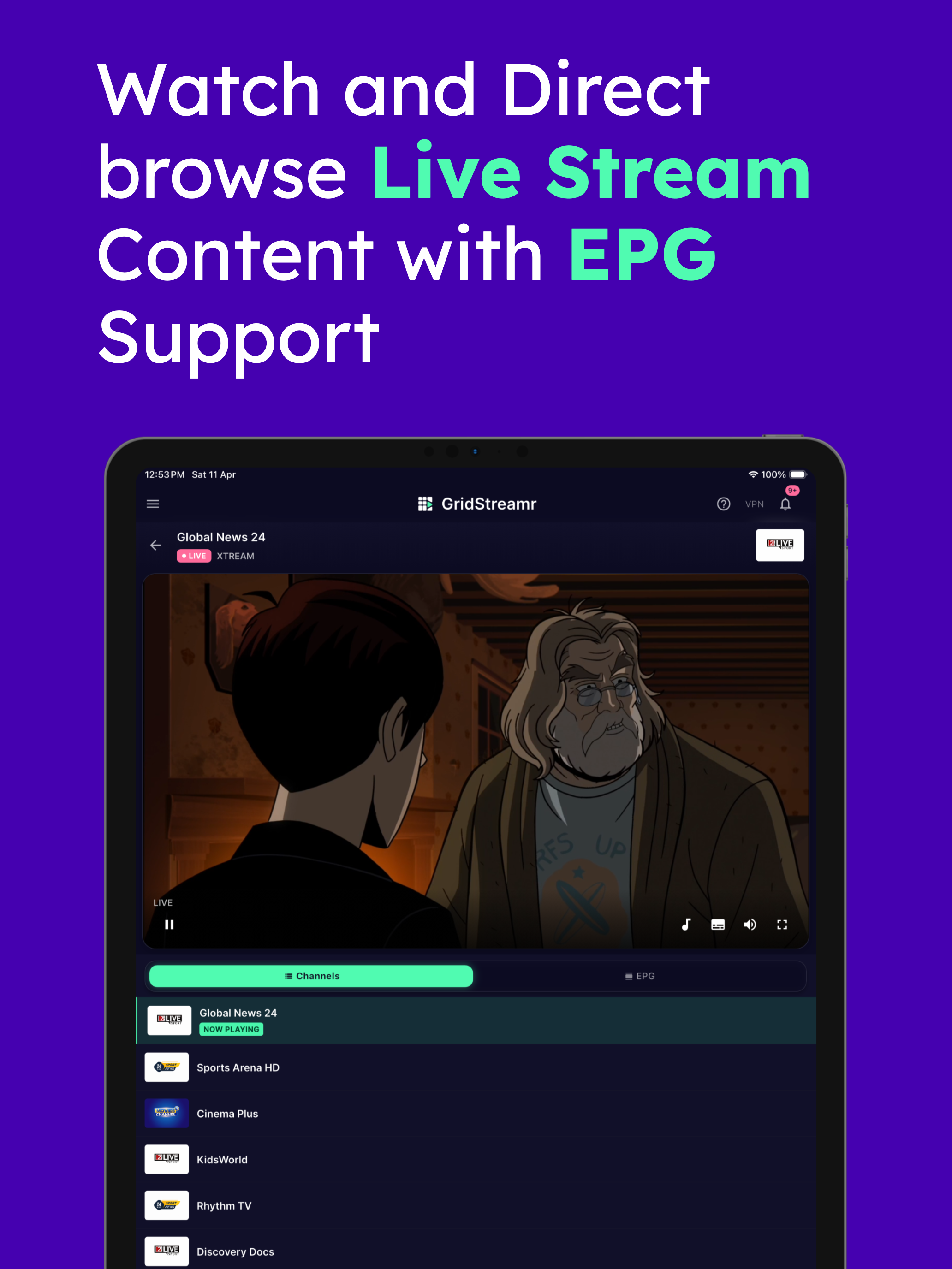 Gridstreamr