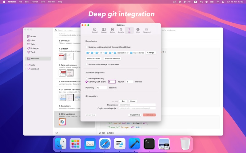 Screenshot #3 pour FSNotes