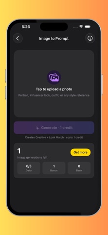 PromptPix -AI Prompt Generator iPhone screenshot 8