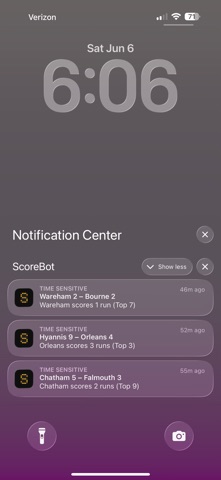 ScoreBot Baseball Screenshot 4 of 7