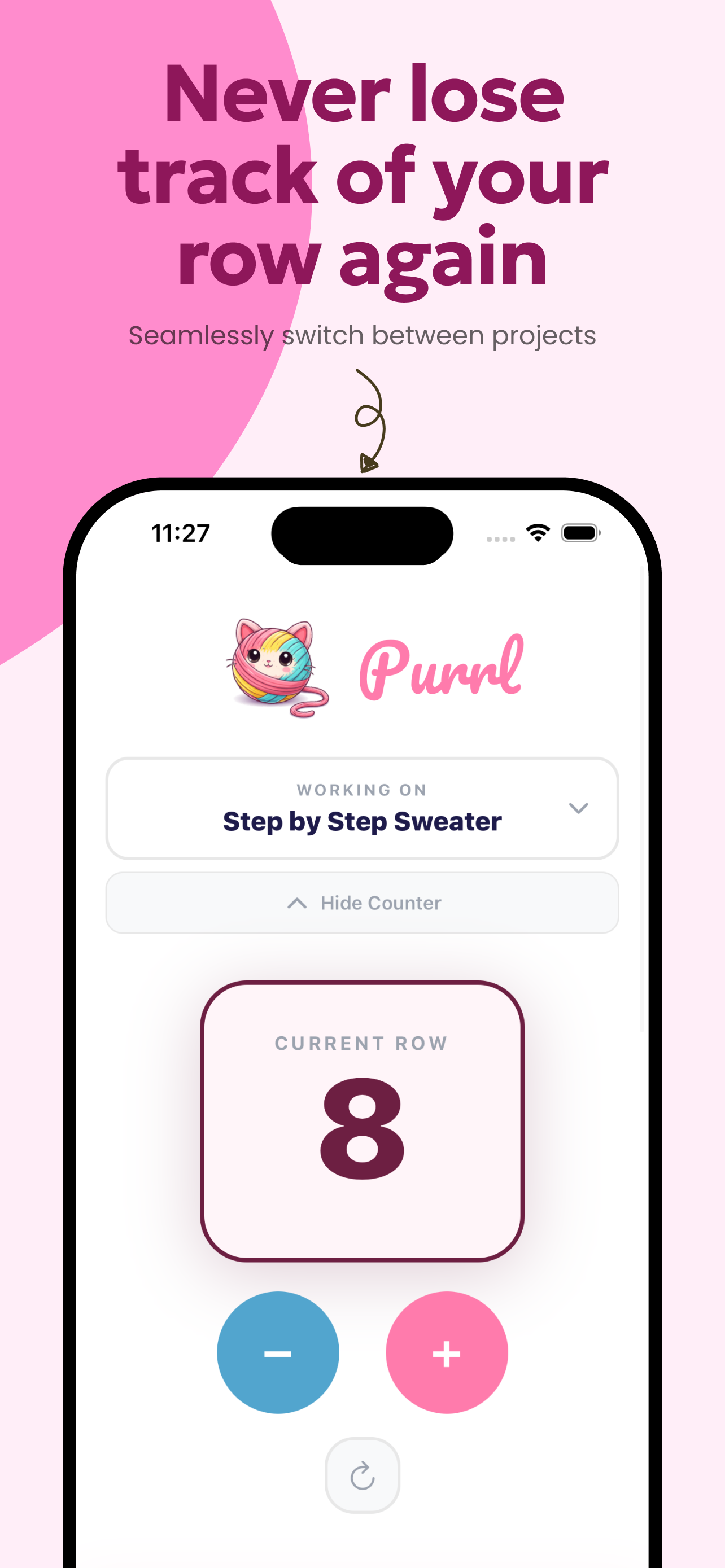 Purrl - Knit & Crochet screenshot 3