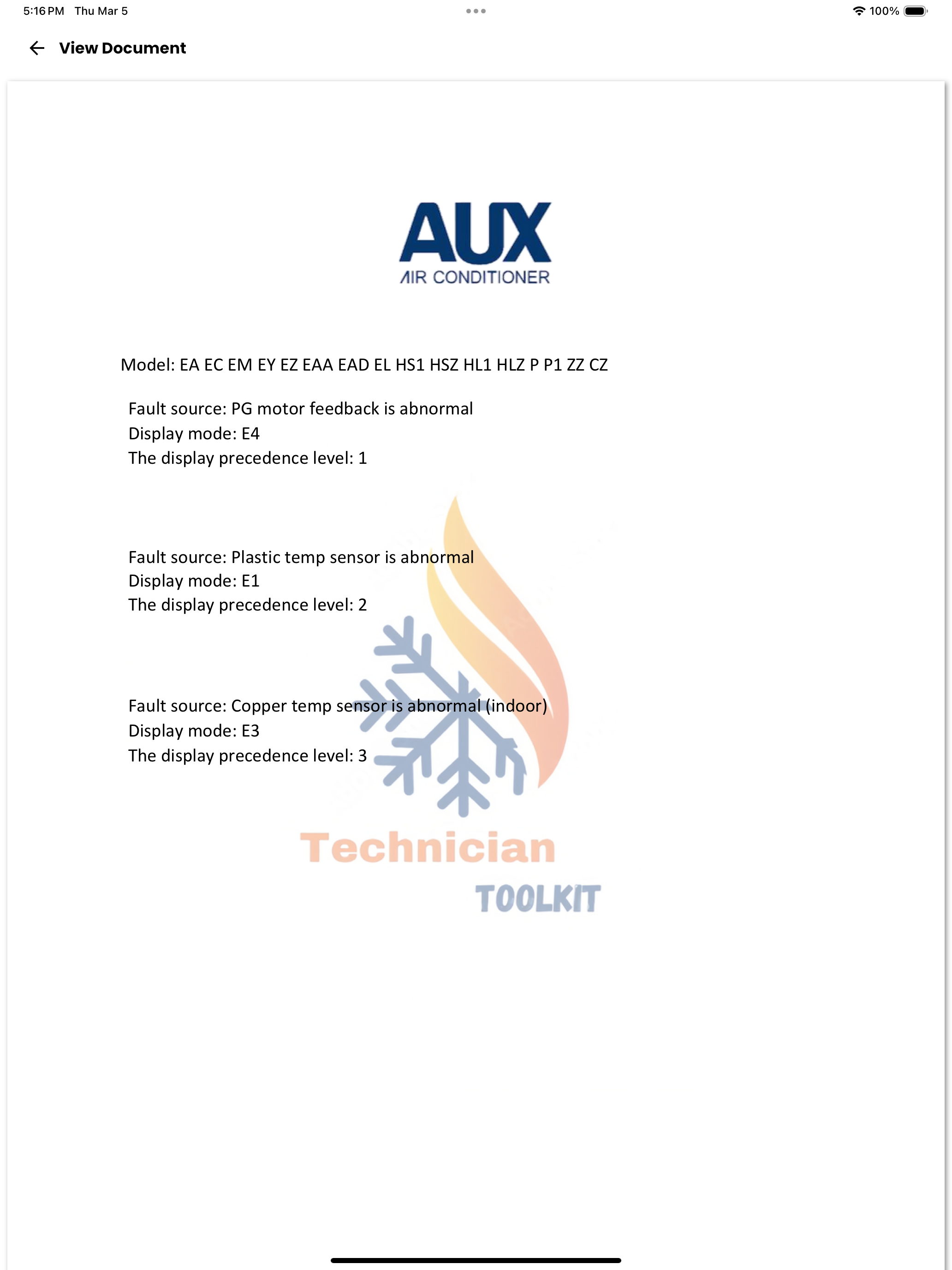 Technicians Toolkit