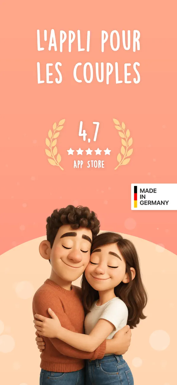 Screenshot #1 pour Happy Love : Appli de couple