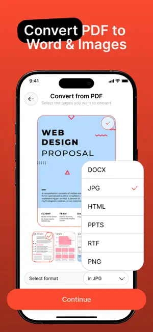 Lens - Photo to PDF Converter screenshot 4