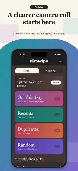 PicSwipe - Camera Roll Cleaner screenshot 2