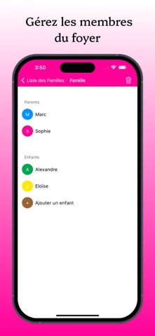 KidCal: Co-Parent Calendar App iPhone screenshot