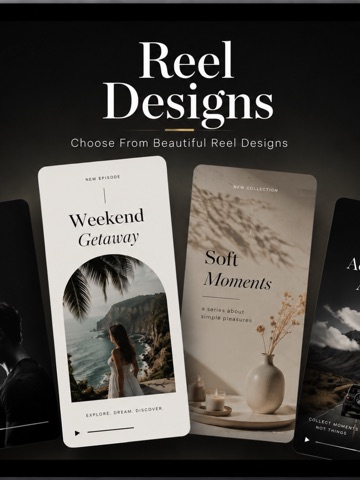 Reels Story Templates:PostMuse iPad screenshot