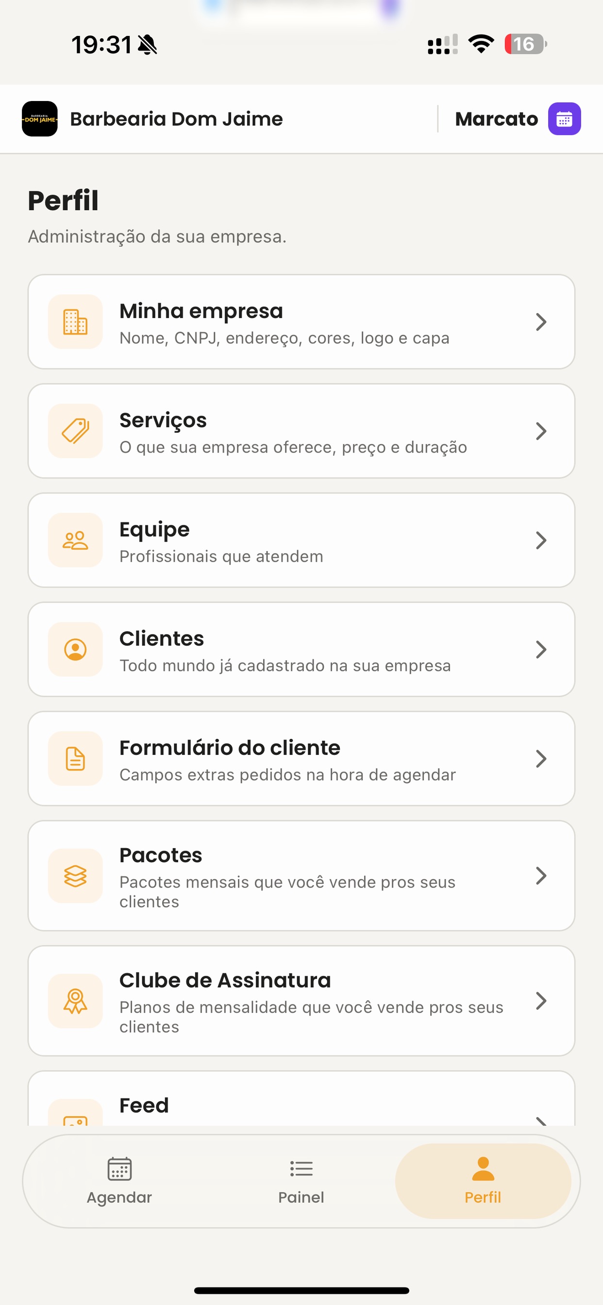 Screenshot 2 of Marcato Agenda