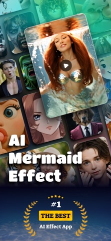 AI Mermaid Effect: Videfix Screenshot 1 of 4