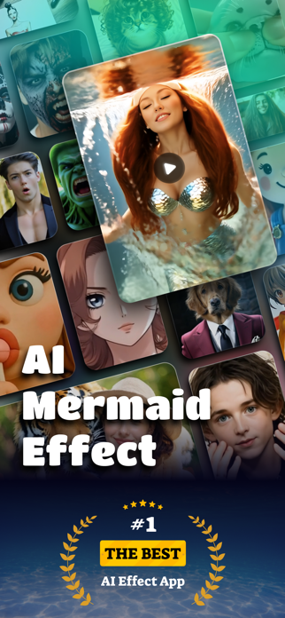 AI Mermaid Effect: Videfix Screenshot 1 of 4