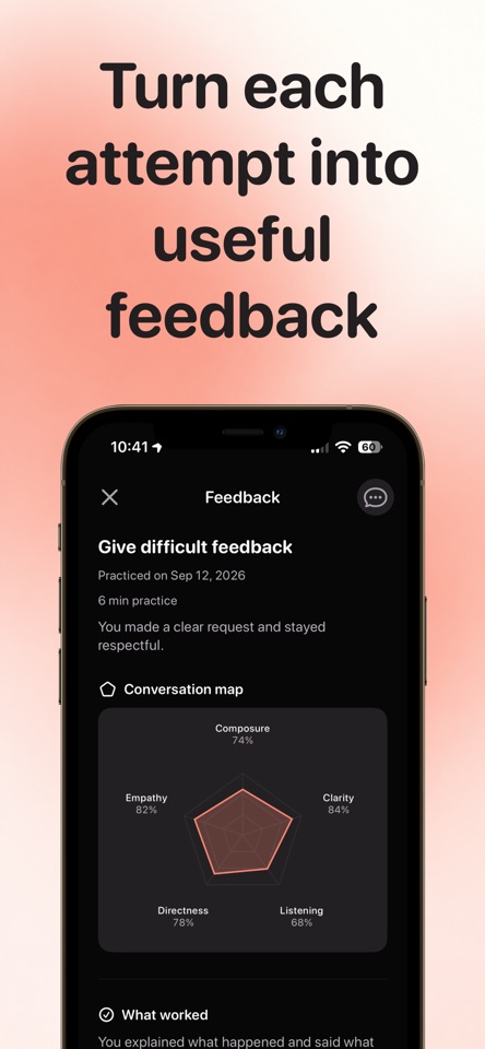 Unsaid: Conversation Practice screenshot 5