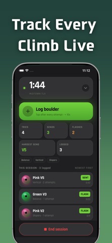 Gecko: Bouldering Tracker Screenshot 2 of 5
