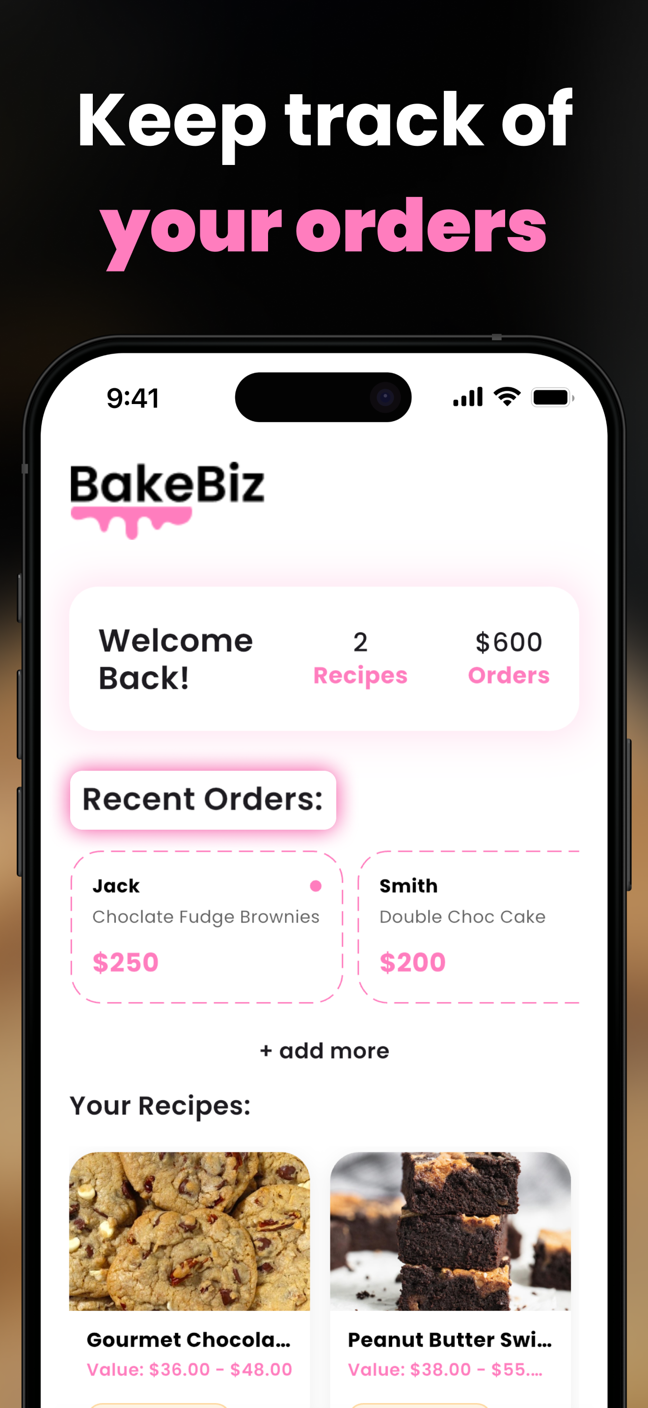 BakeBiz: Home Bakery Business