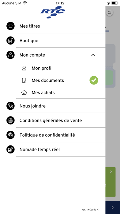 Screenshot #1 pour RTC Nomade paiement