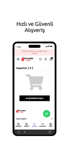 Evden Sepete screenshot