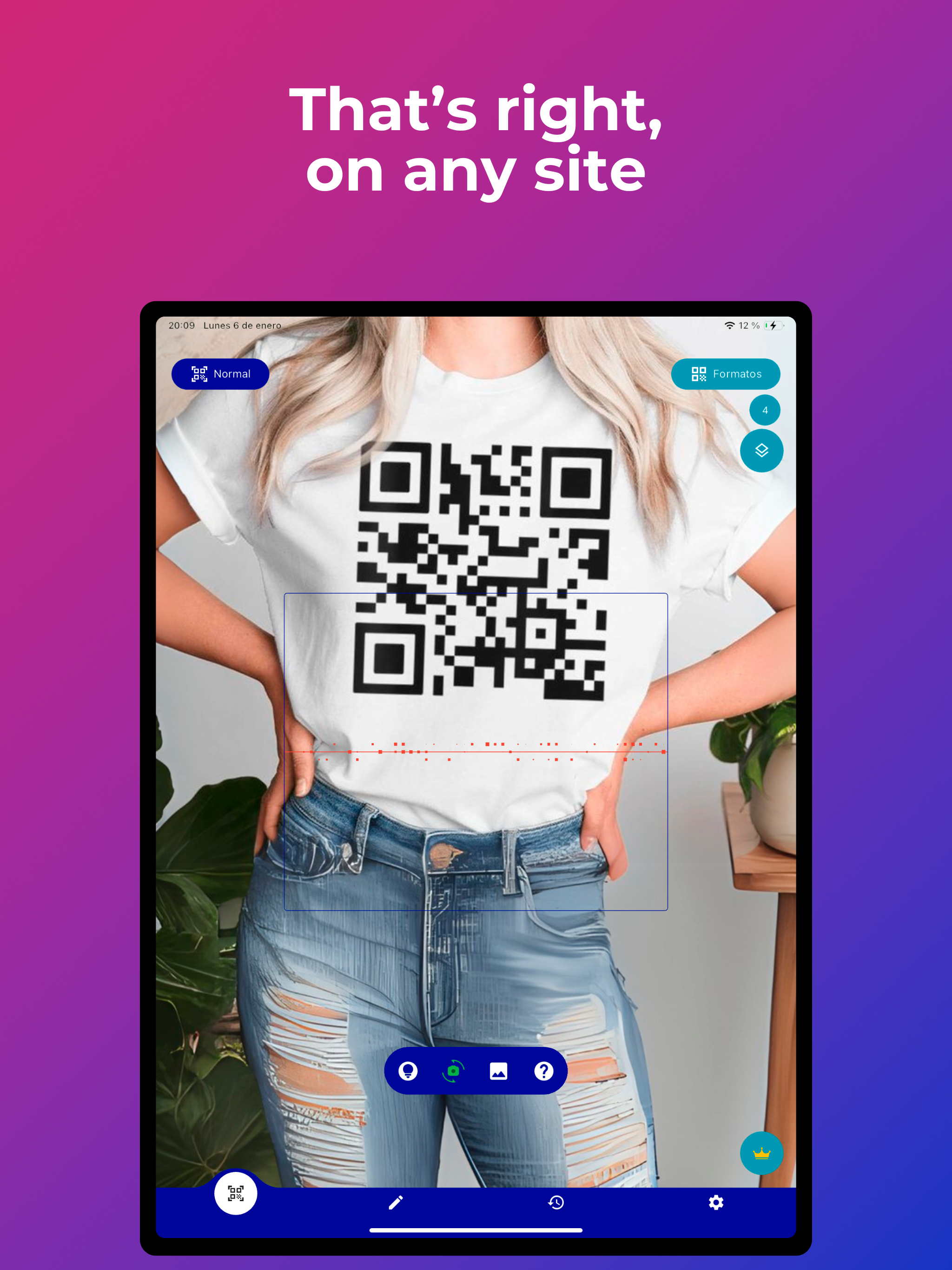 Leitor e Scanner de QR Code