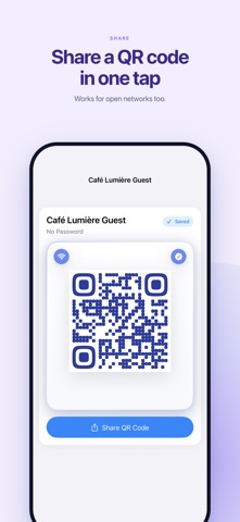 Wi-Fi QR: Code Generator Screenshot 4 of 6