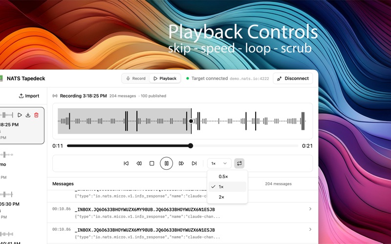 NATS Tapedeck screenshot
