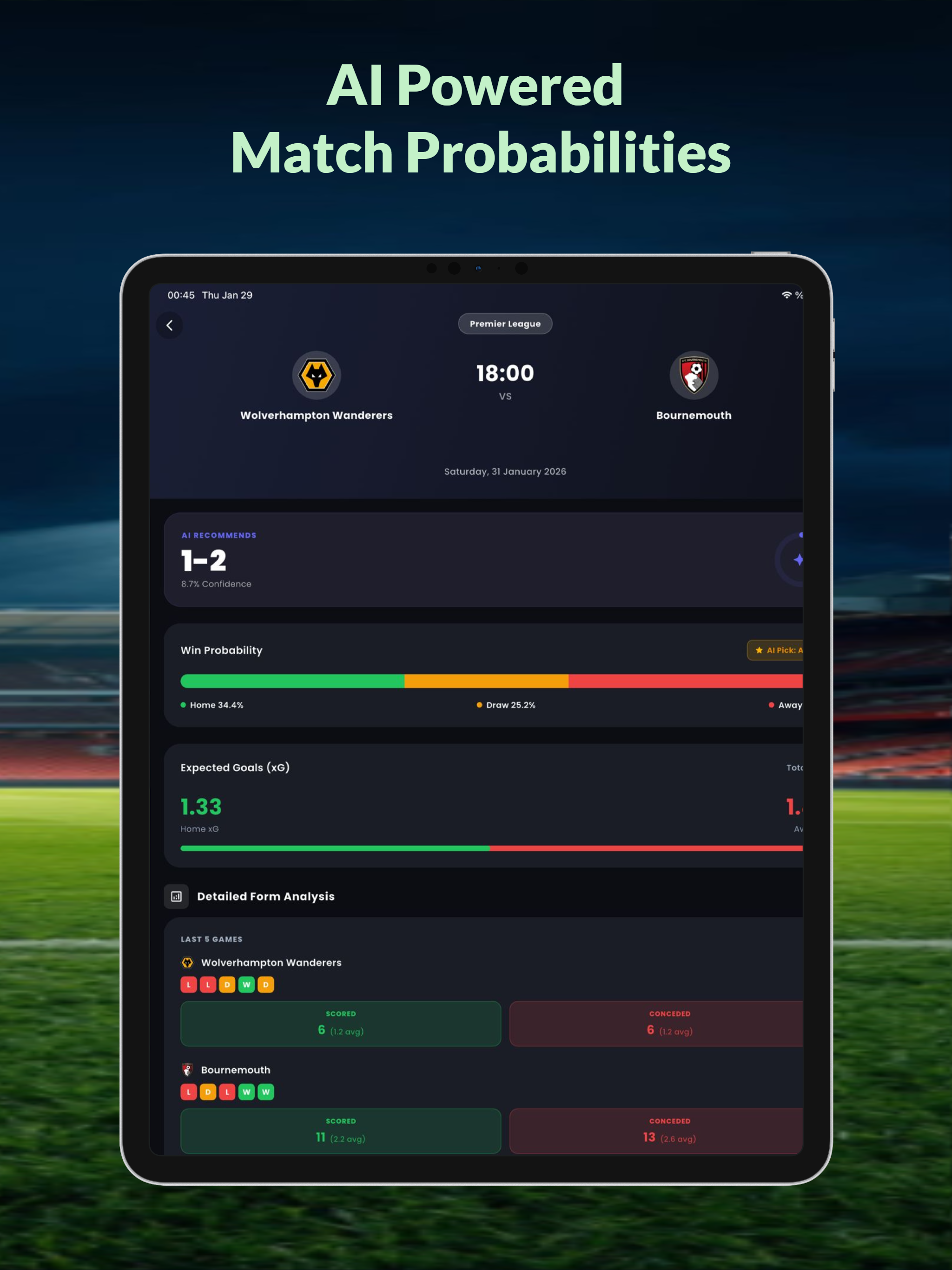 ScoutAI: AI Football Forecast screenshot 9