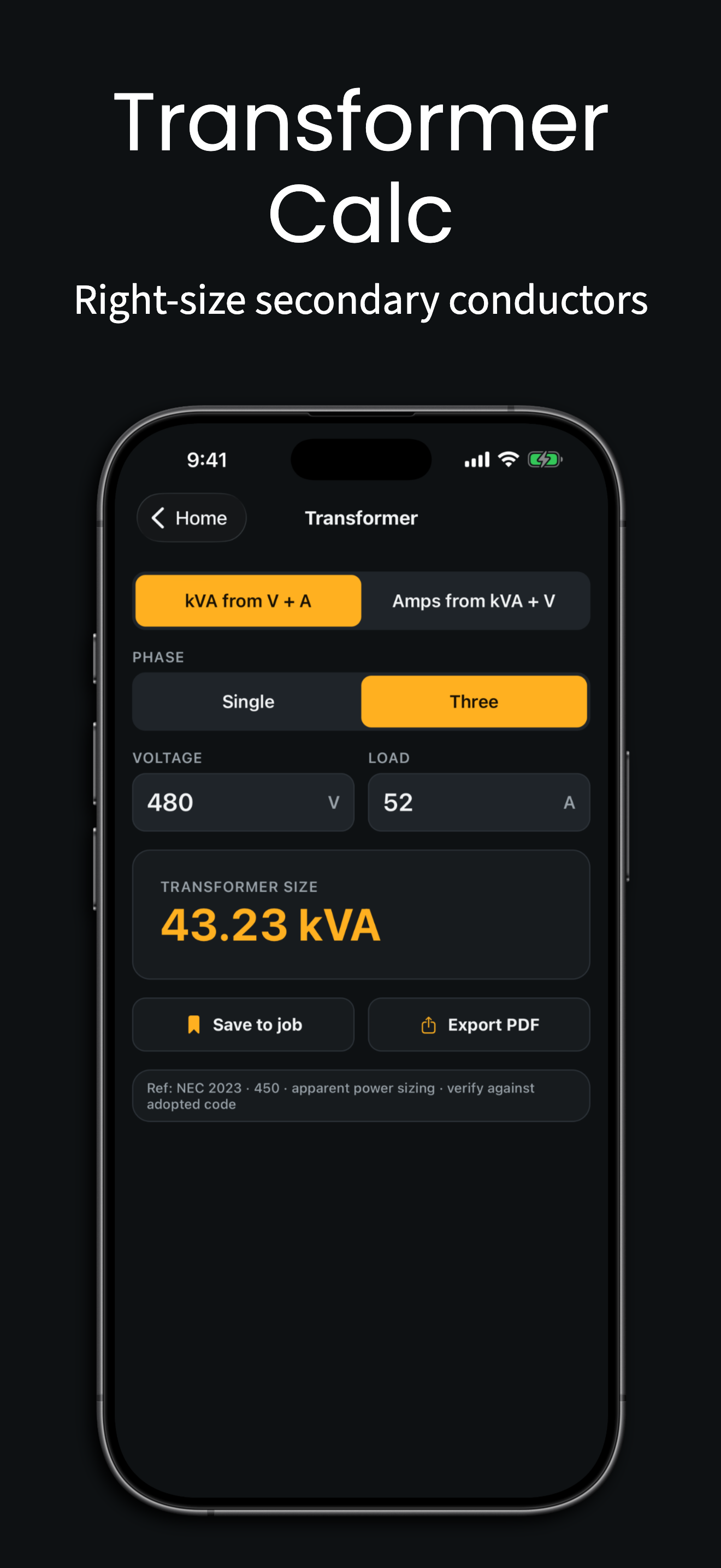 Electrician Calculator + screenshot 7