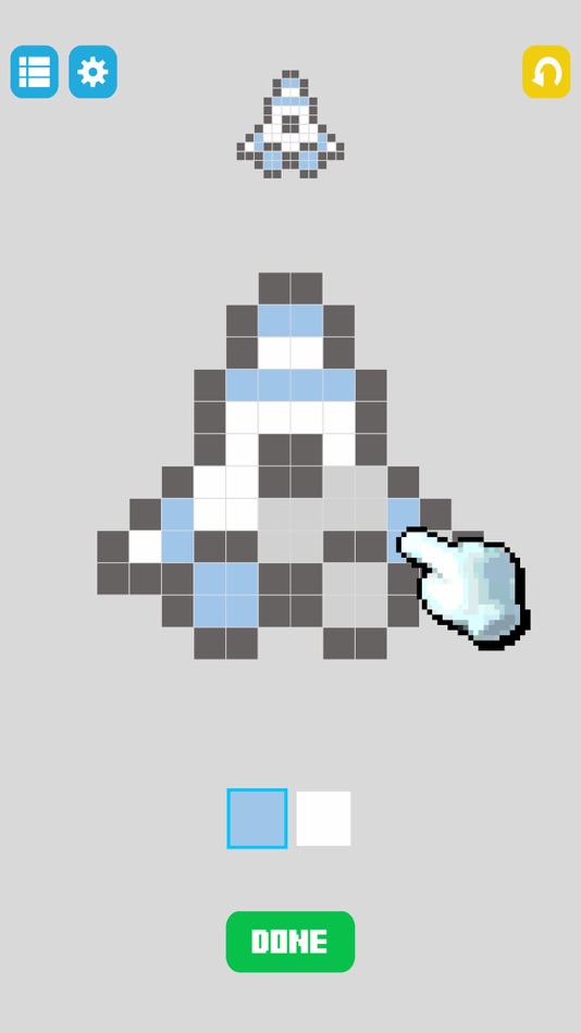 #4. Pixel Art Puzzle Coloring Game (iOS) 来自: Matthew Spenn