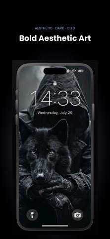 Black Amoled Wallpaper Live 4K Screenshot 6 of 7