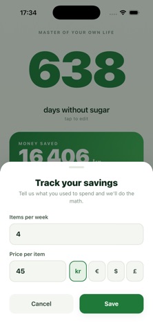 QuitCount -  Helping you quit Screenshot 3 of 3