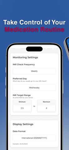 INRythm INR & Warfarin Tracker Screenshot 4 of 6
