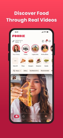 Foodie: Discover Food Near You iPhone screenshot