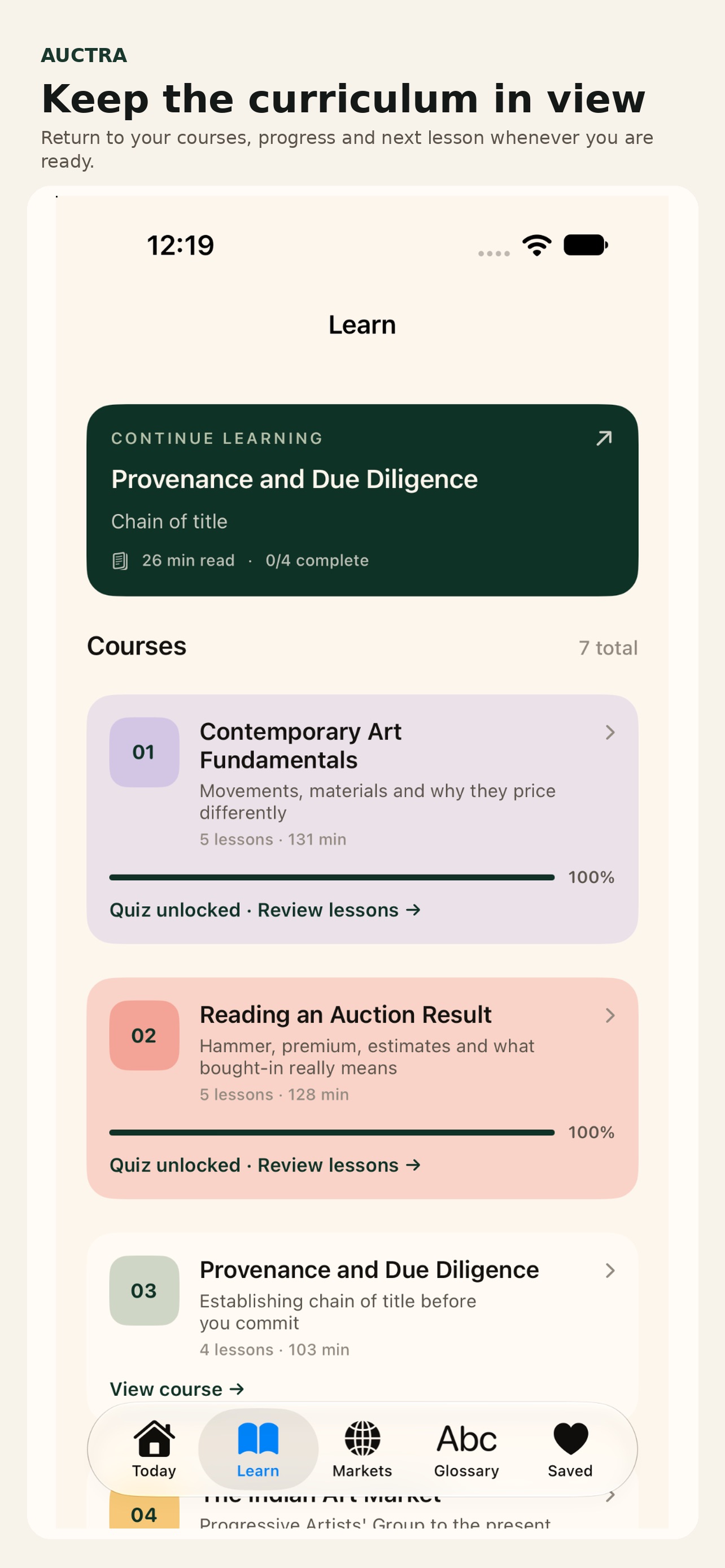 Screenshot 5 of Auctra Learn