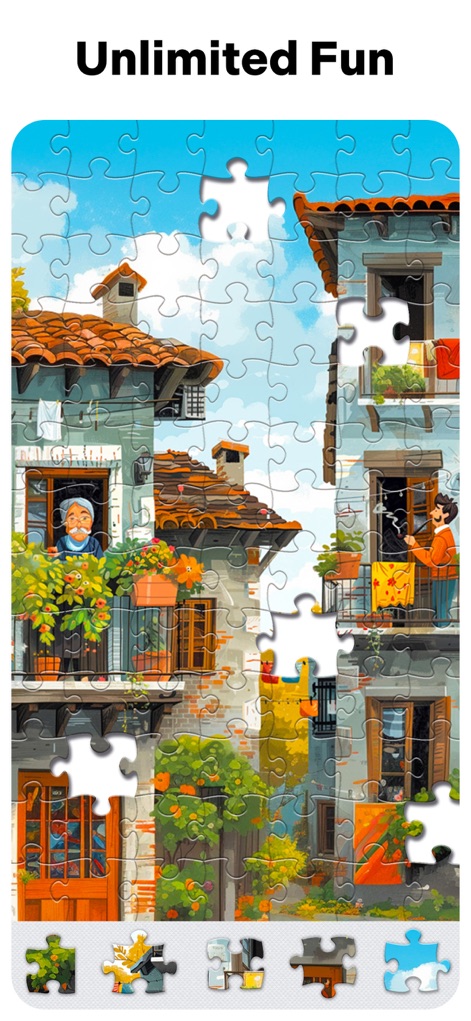 Jigsaw Puzzles for Adults HD - Explore varied architectural designs and benefit from a continuous supply of new puzzles, ensuring endless entertainment and discovery.