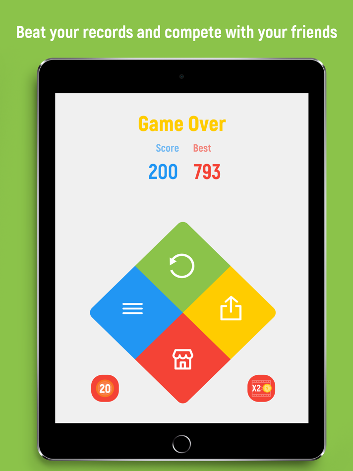 #5. Buttons - test your reaction (iOS) 由: Uladzislau Nasonau