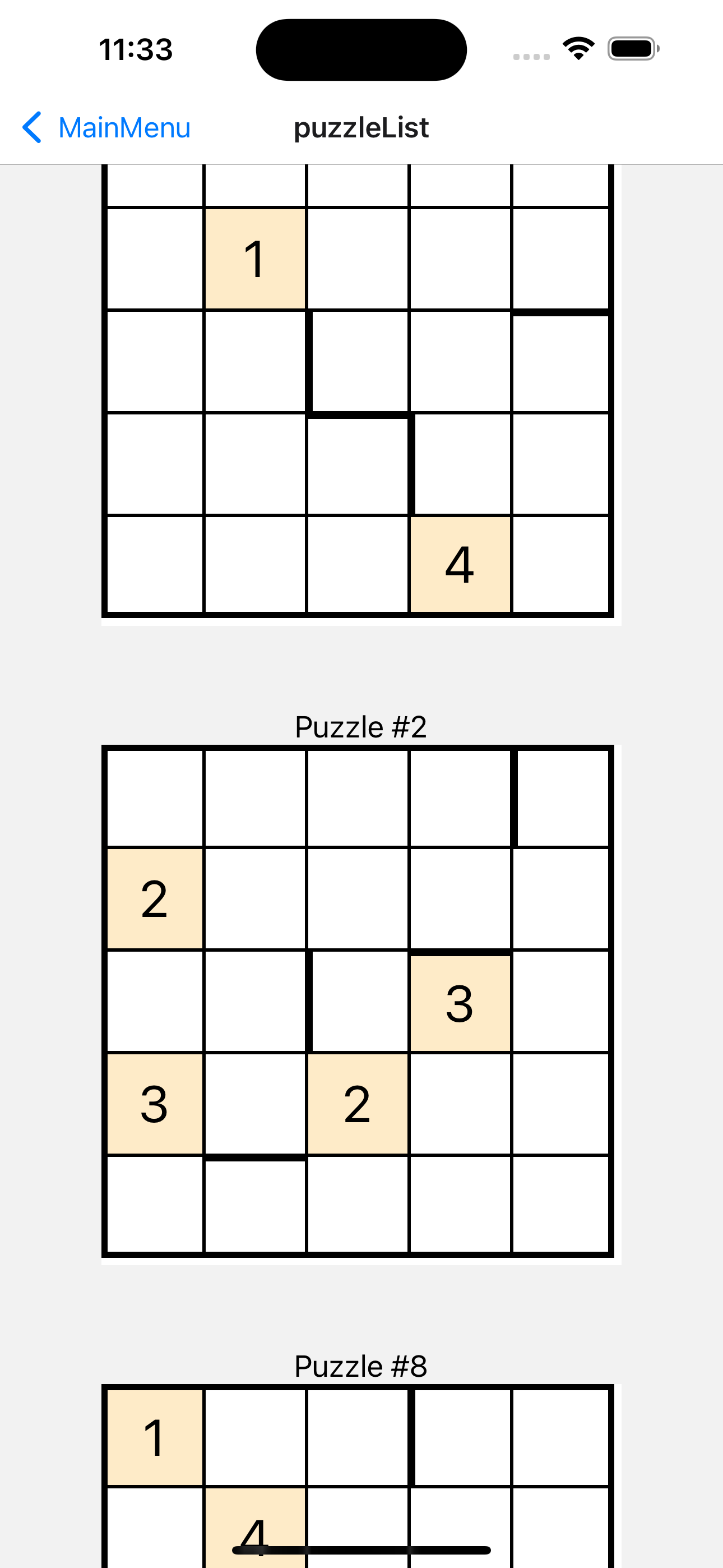 OneUpPuzzle screenshot 3
