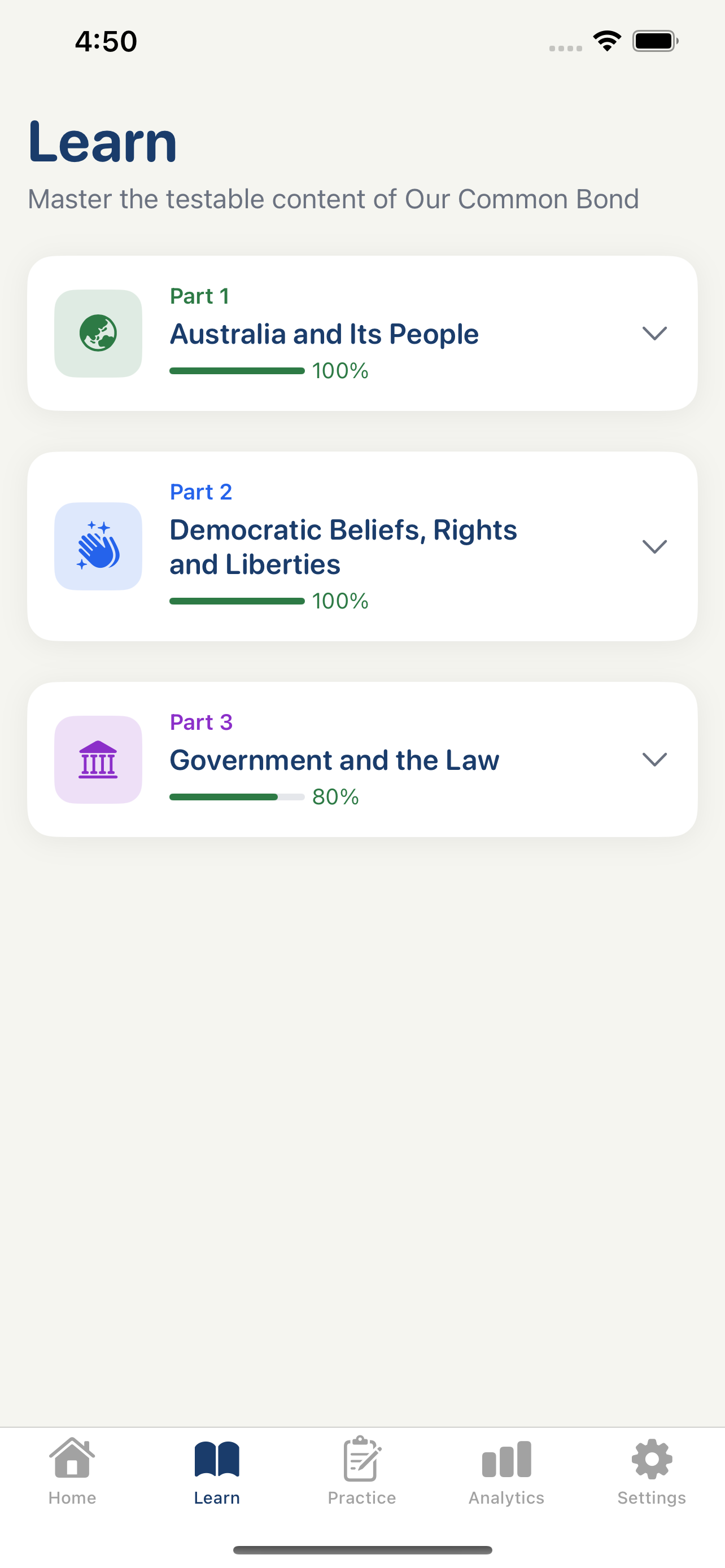 CitizenshipTest screenshot 9