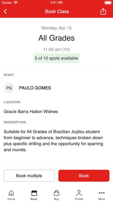 Gracie Barra Northwest UK Screenshot