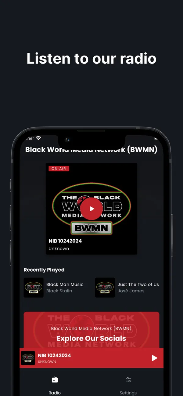 Screenshot #2 pour Black World Media Network