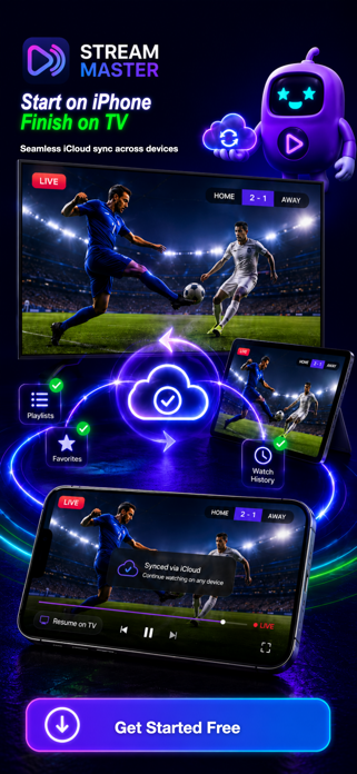 Stream Master: IPTV M3U Player Screenshot 8 of 10